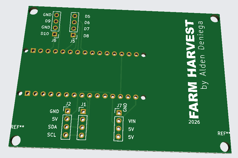 Farm Harvest Arcade PCB